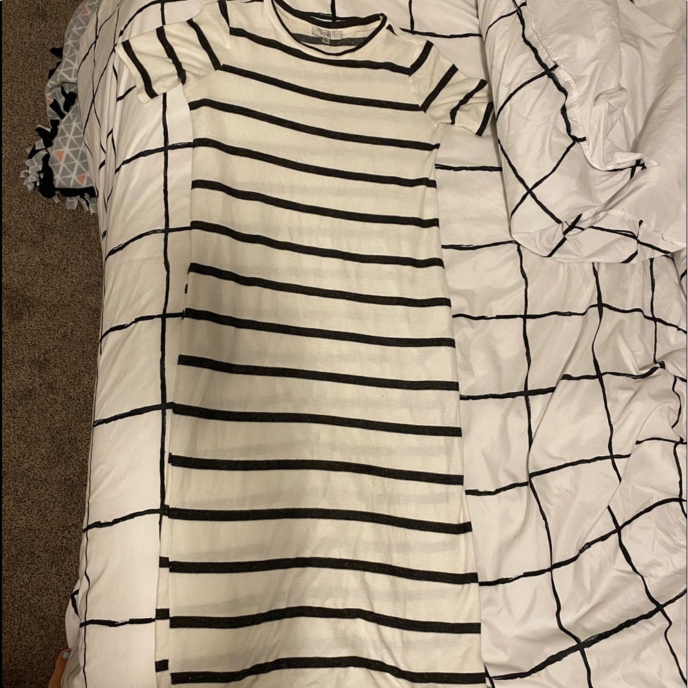 striped dress